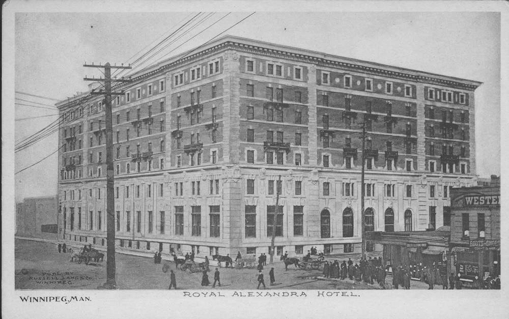 1907 - Royal Alexandra Hotel - Old photographs of hotels in Winnipeg (1886-1947)