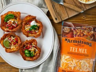 Recipe for Tex Mex Cheese Crisp Mini Tacos