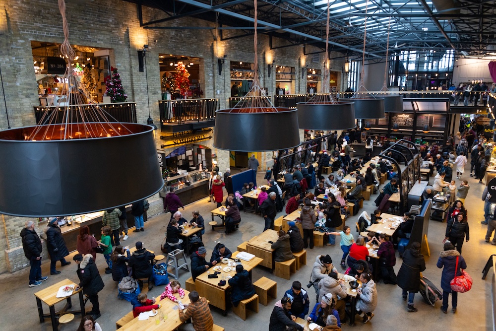 The Forks Market in Winnipeg, Canada