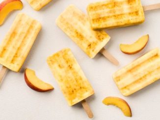 Recipe for Brown Butter Peach Pops