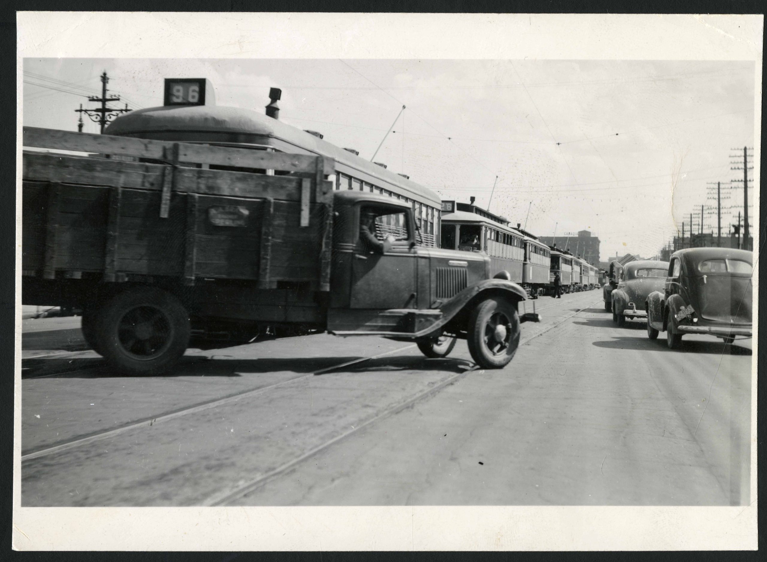 1930?-Looking South on Main Street from Selkirk Avenue