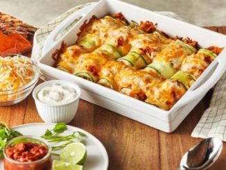 Recipe for Zucchini and Chicken Enchiladas