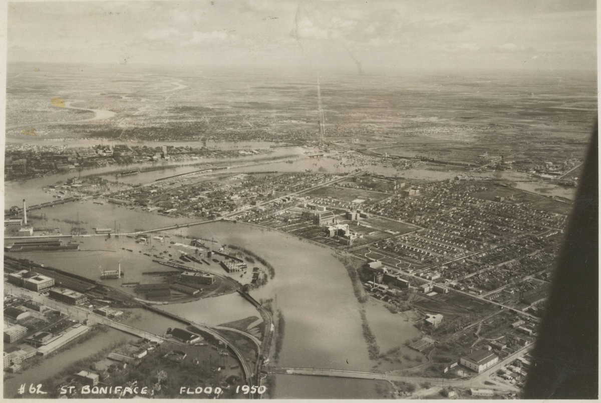 St Boniface, Flood 1950